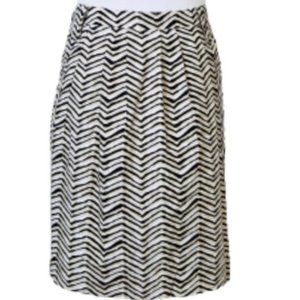 ??ALFRED Sung Pure Chevron Skirt